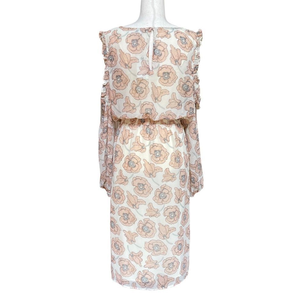 NWT Lucky Brand Floral Long Sleeve Cold Shoulder Date Night Dress PLUS Size 2X - Picture 9 of 16